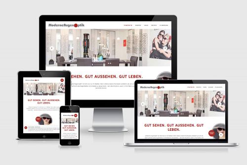 Webdesign Dorfen, ModerneAugenoptik