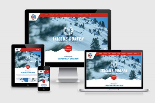 Webdesign, Skiclub Dorfen